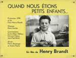 Watch Quand nous �tions petits enfants 0123movies